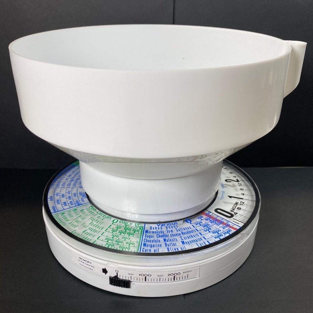 Diet Scale Baccini Dial-a-diet Counting Calories Kitchen Scale Directions Health